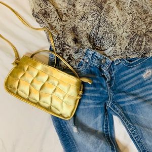 Gold small purse